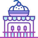 building,architecture and city,commerce and shopping,store,dessert,ice cream shop